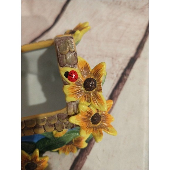 Charming Tails Birdhouse Votive Candleholder Fitz And Floyd Spring Garden Mouse - Picture 7 of 7